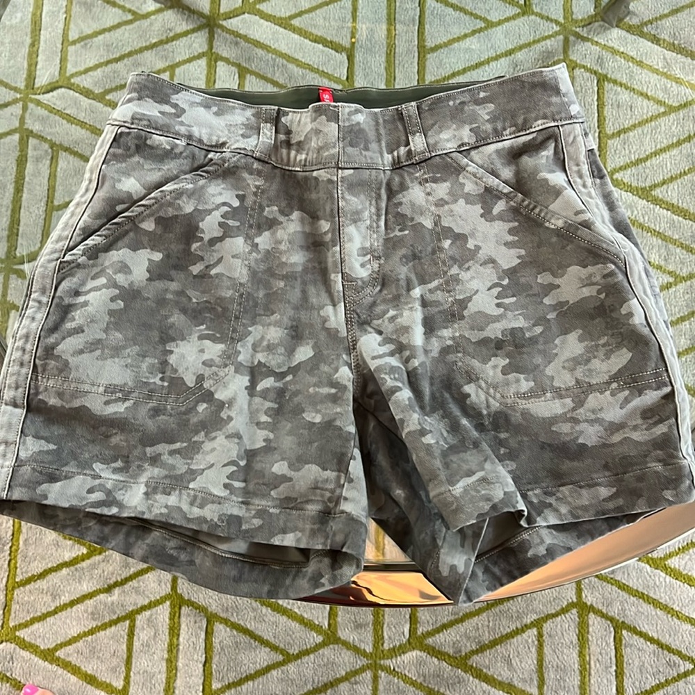 Spanx camo shorts